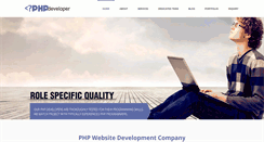 Desktop Screenshot of phpdeveloper.com