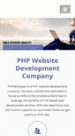 Mobile Screenshot of phpdeveloper.com