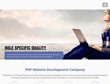 Tablet Screenshot of phpdeveloper.com