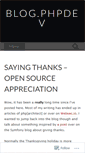 Mobile Screenshot of blog.phpdeveloper.org